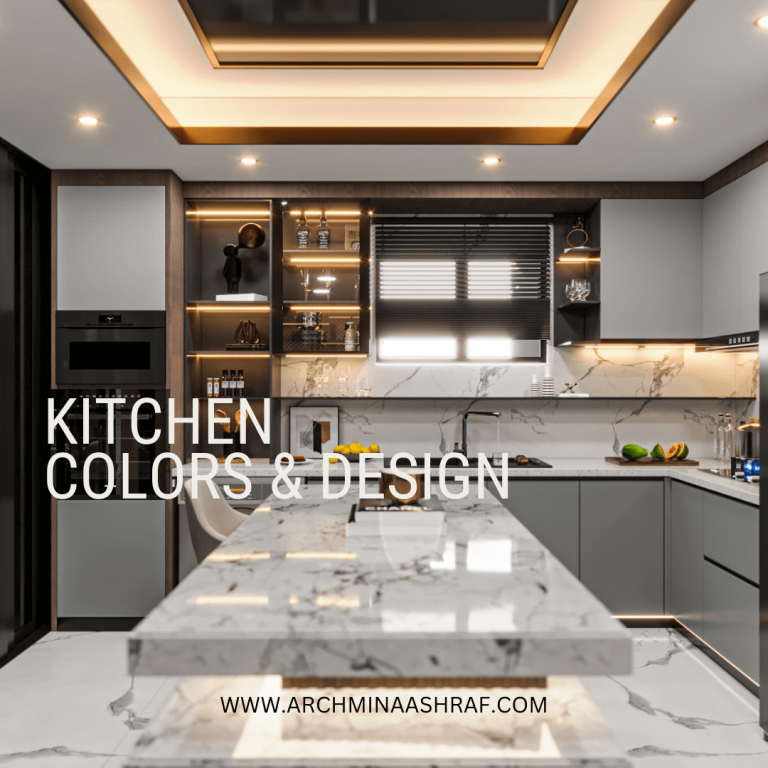 colors and design of kitchen