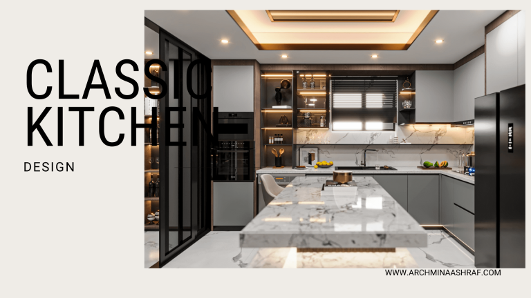 تصميم المطابخ الكلاسيكية الانيقة