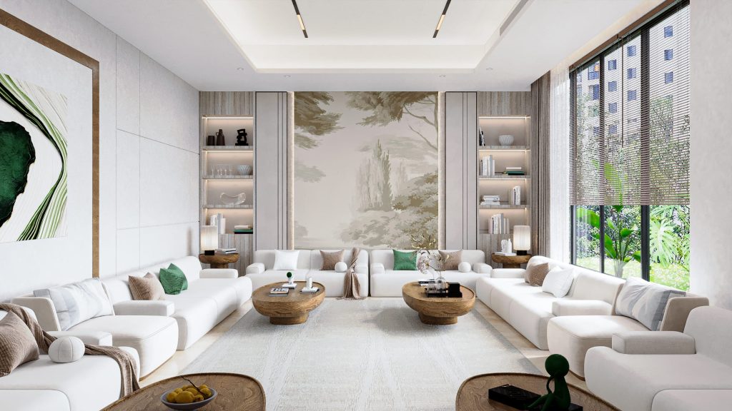 تصميم الفلل المودرن في السعودية