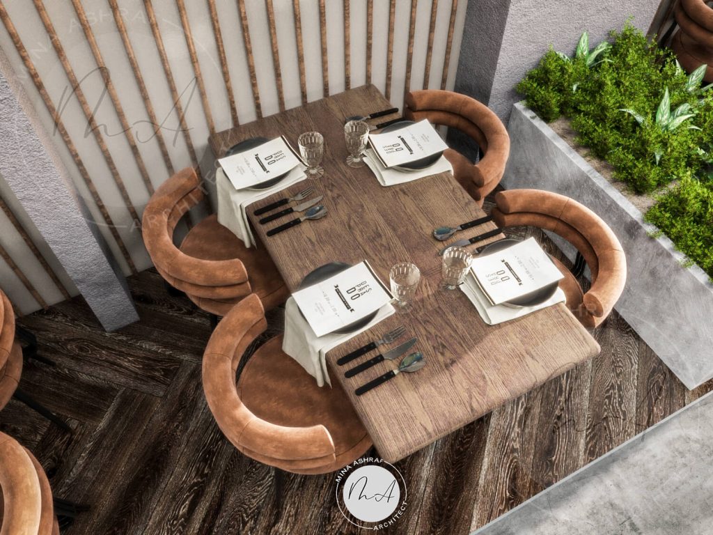 طاولات مربعة