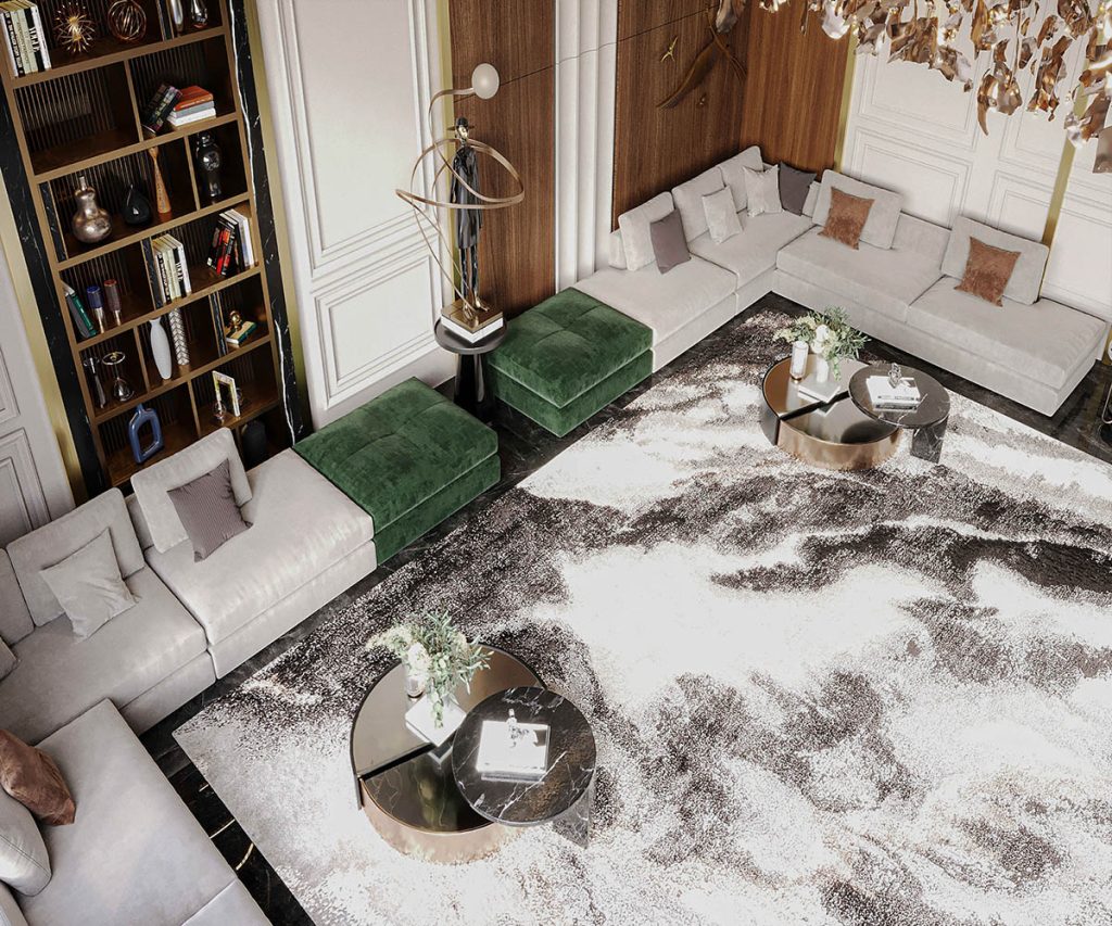 تصميم ديكور مجلس فاخر - دبى 