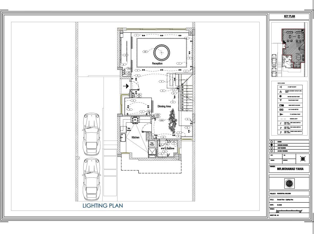 مخطط تنفيذى للاسقف