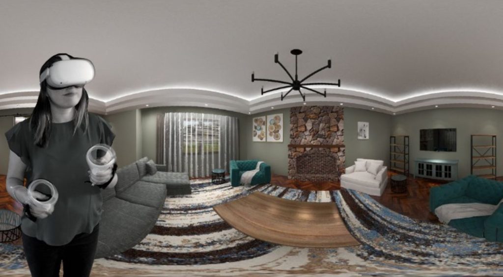 التصميم الداخلي VR