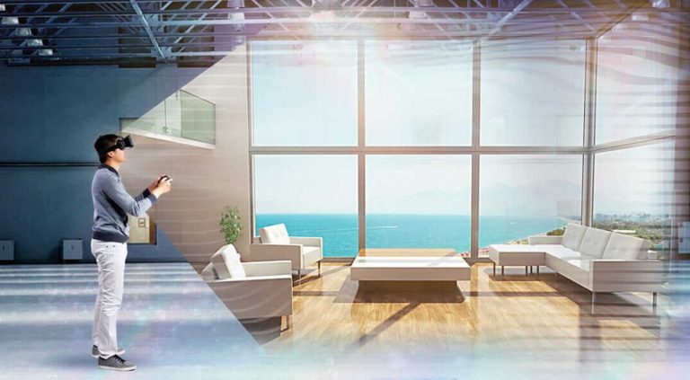 الواقع الافتراضي في التصميم الداخلي