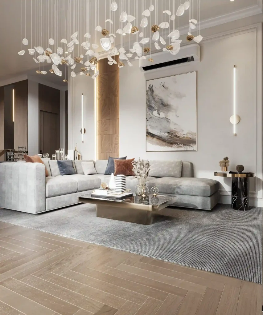 تصميم ديكور لغرفة معيشة