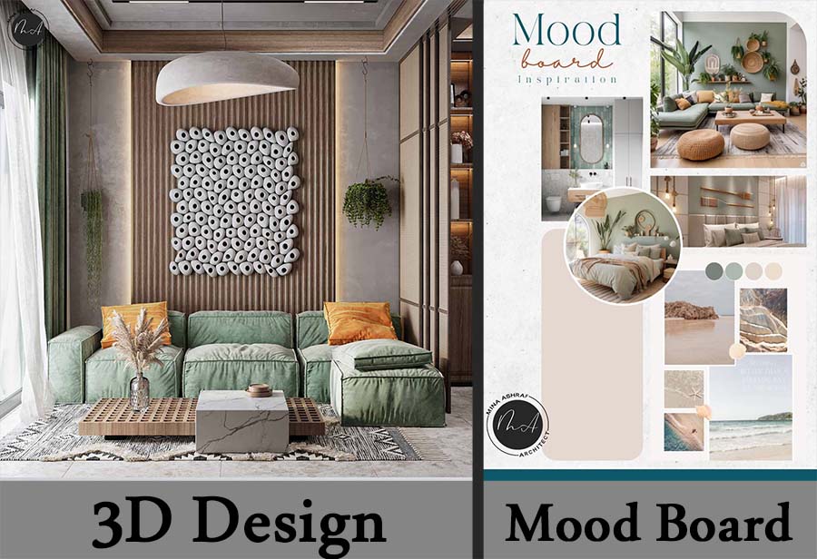 مود بورد لشالية صغير