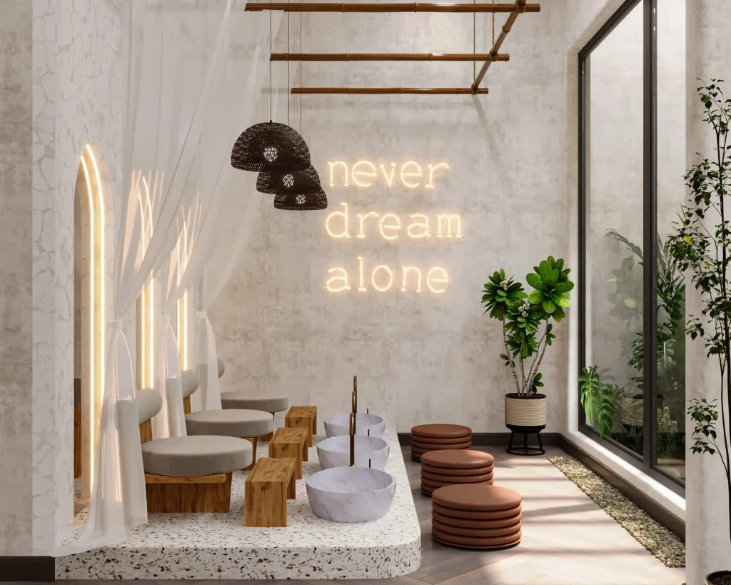 بيوتى صالون - ديكورات هادية