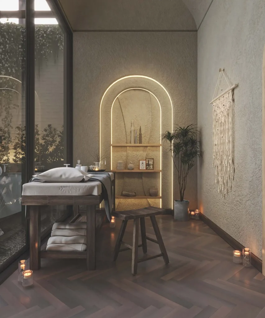 بيوتى صالون - غرفة مساج