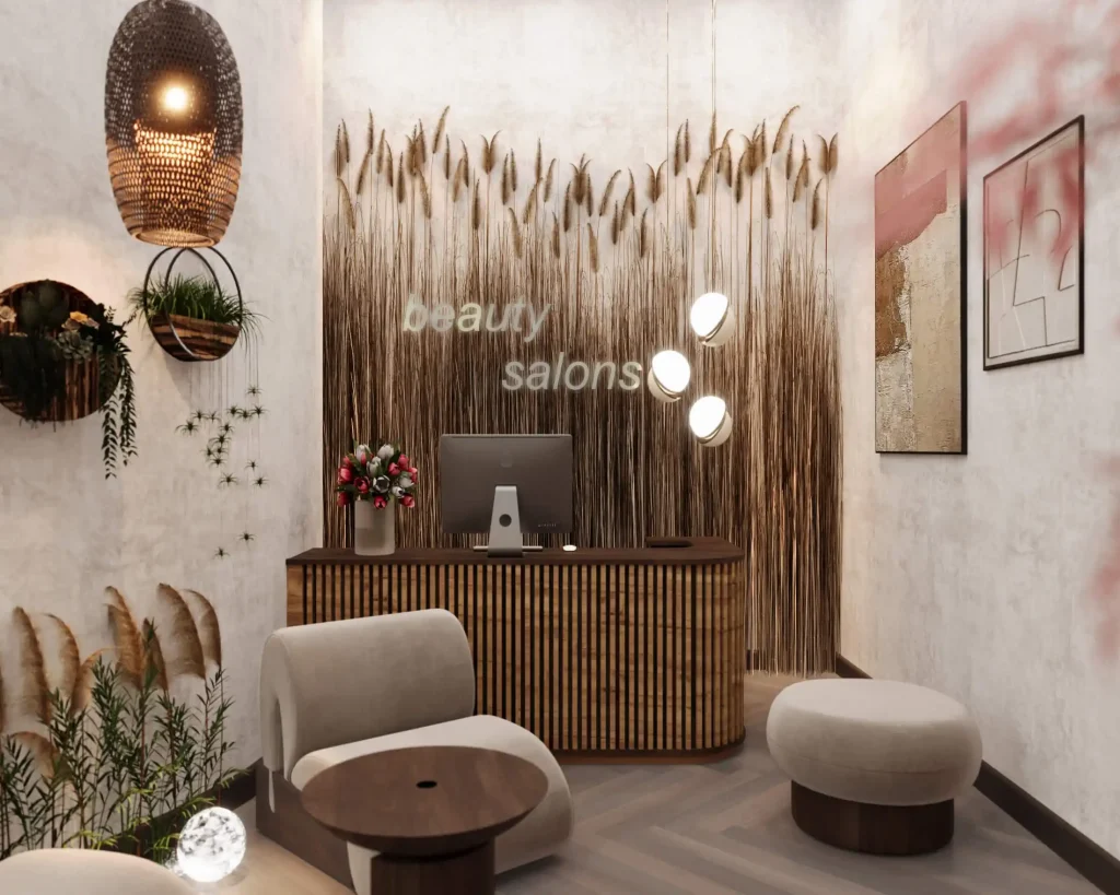 بيوتى صالون - مدخل داخلى