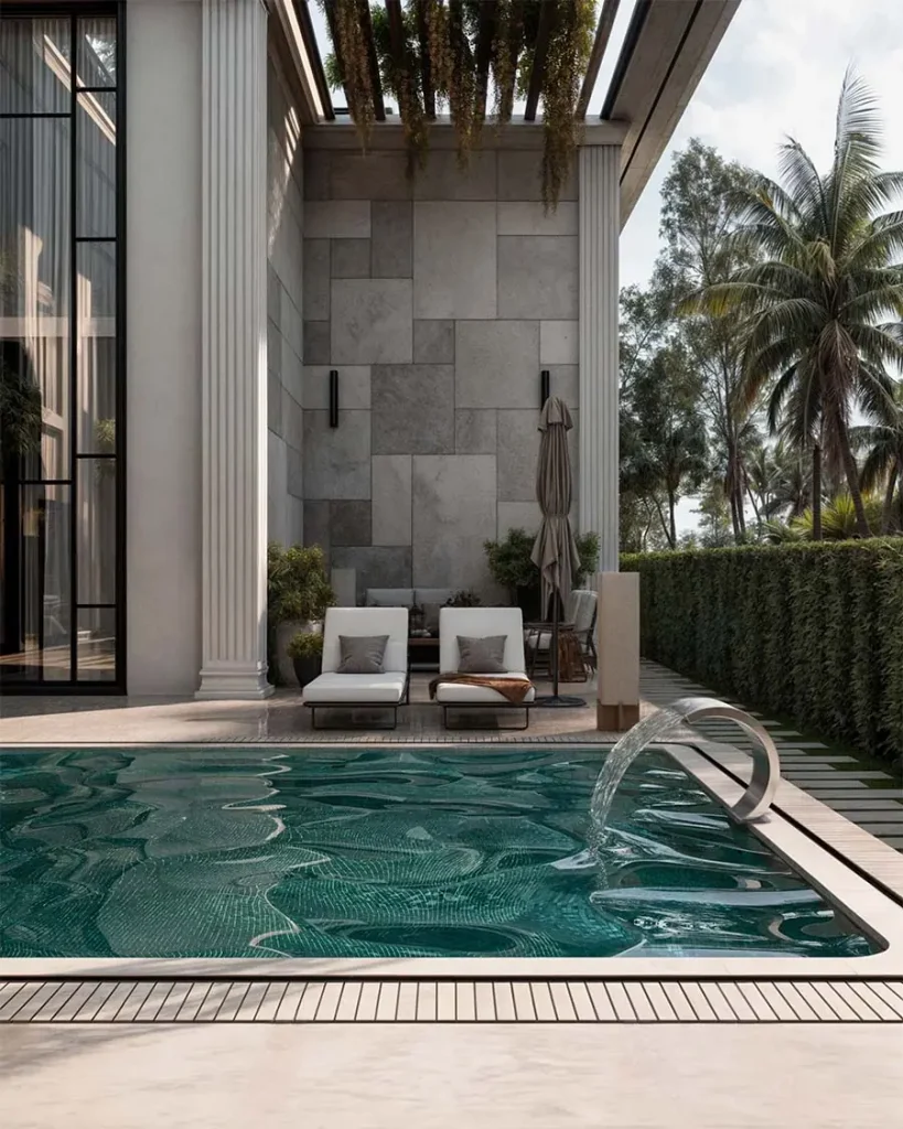 تصميم خارجى عمان اضاءة نهارية