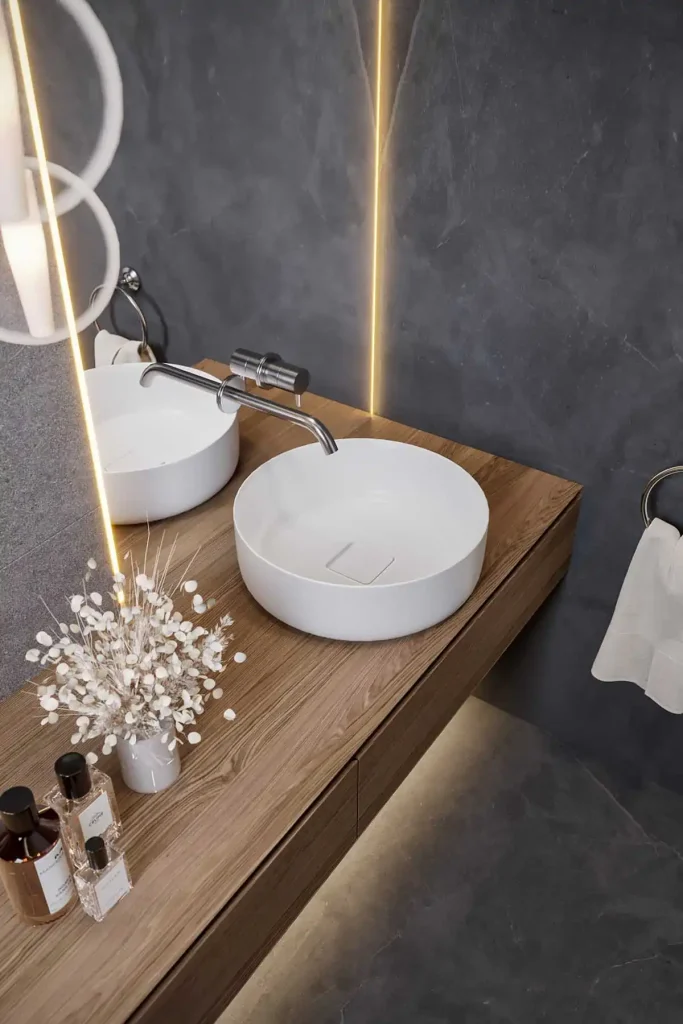 تصميم داخلى بالم هليز - دورة مياة مودرن