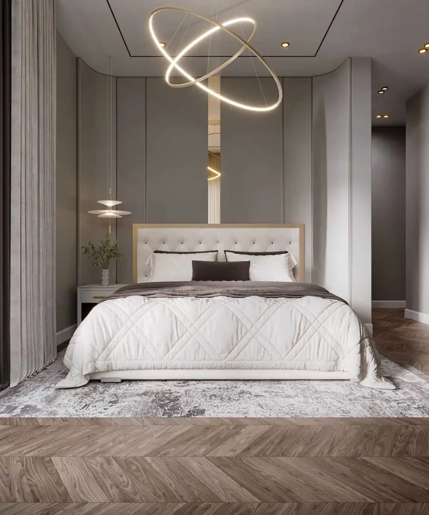 تصميم داخلى بالم هليز - غرفة نوم كبيرة