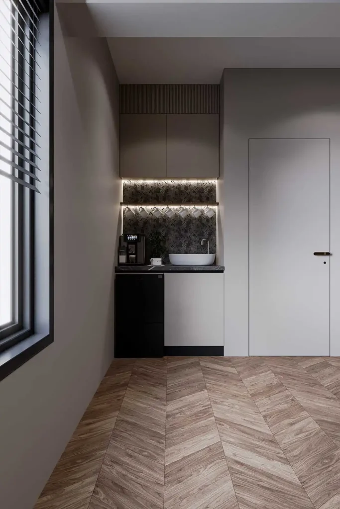 تصميم داخلى بالم هليز - كوفى كورنر