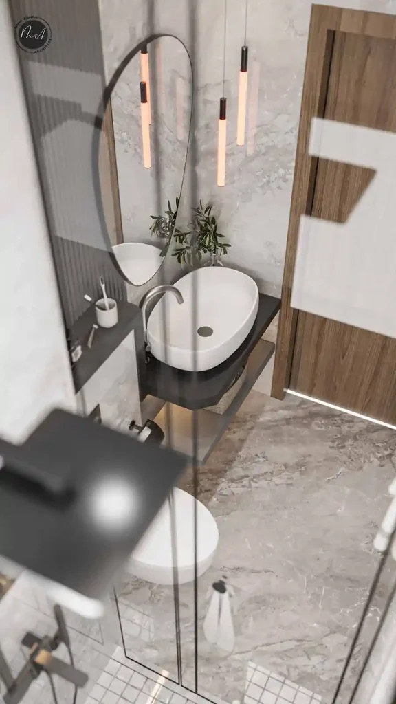 تصميم داخلى تويليت