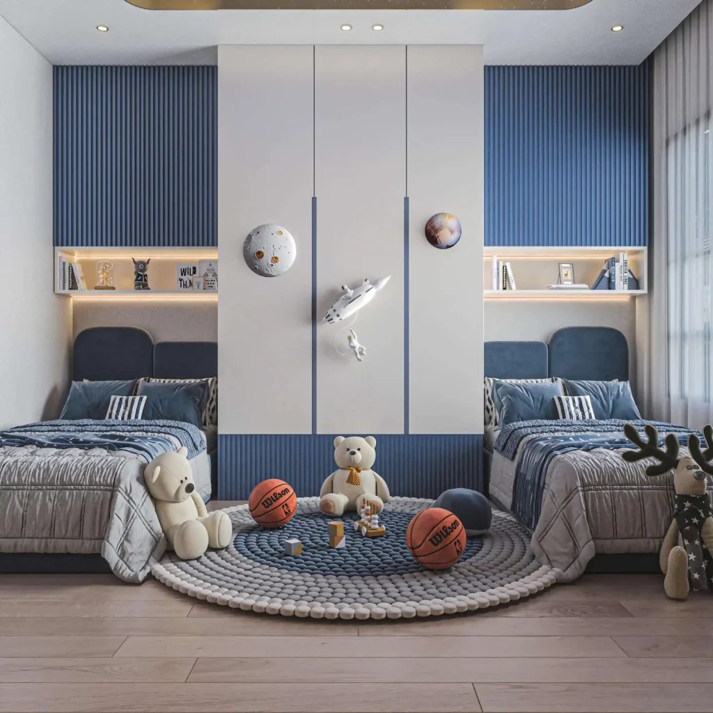 تصميم داخلى شقة سكنية جراندا لايف - غرفة اطفال