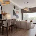 تصميم داخلى شقة سكنية صغيرة - طعام