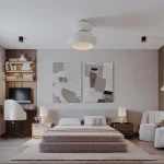 تصميم داخلى شقة سكنية صغيرة - غرفة نوم اطفال