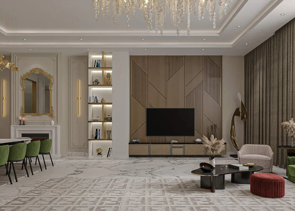 تصميم داخلى مجلس سعودية