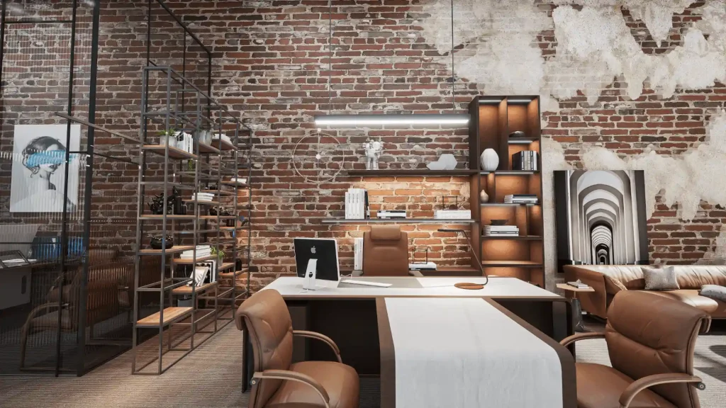 تصميم داخلى مكتب هندسى - مكتب مدير