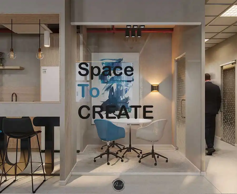 تصميم داخلي ادارى - creative