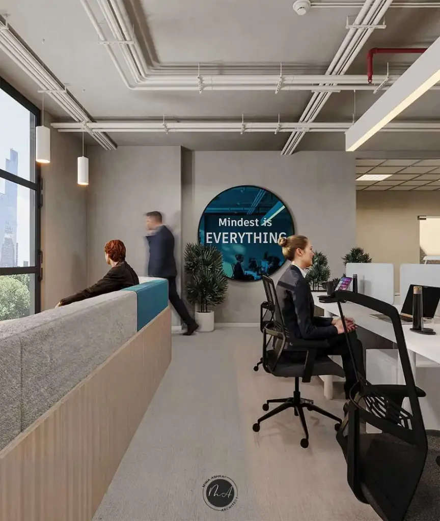 تصميم داخلي ادارى - workshop