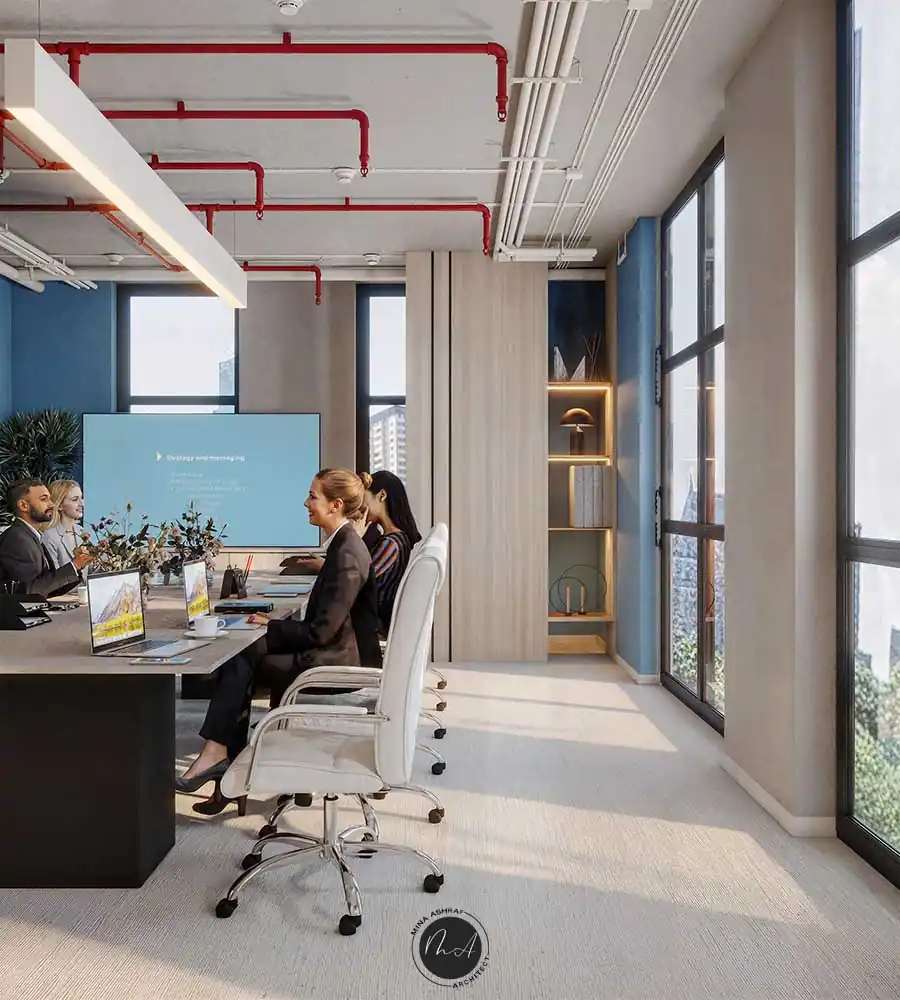 تصميم داخلي ادارى - اجتماعات