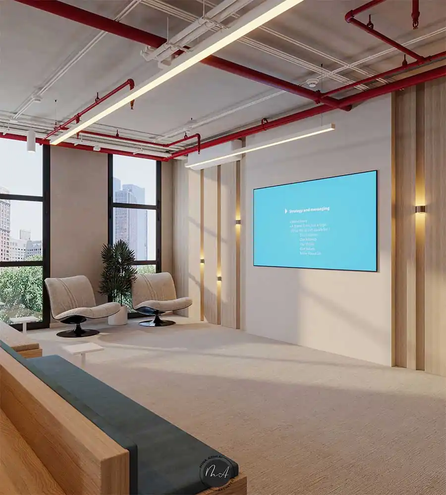 تصميم داخلي ادارى - مدرج دراسة