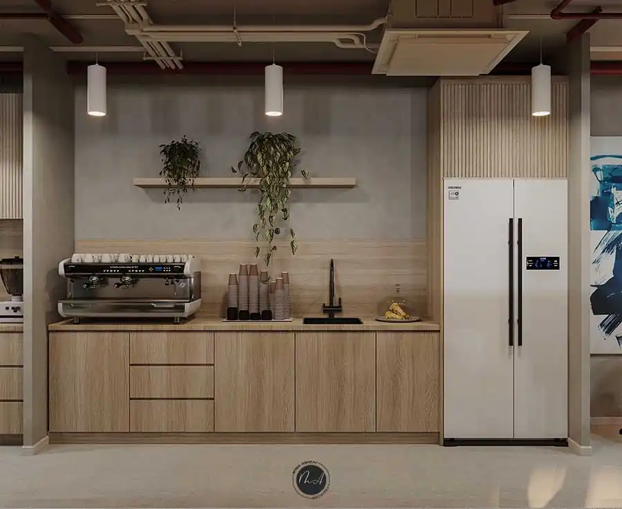 تصميم داخلي ادارى - مطبخ