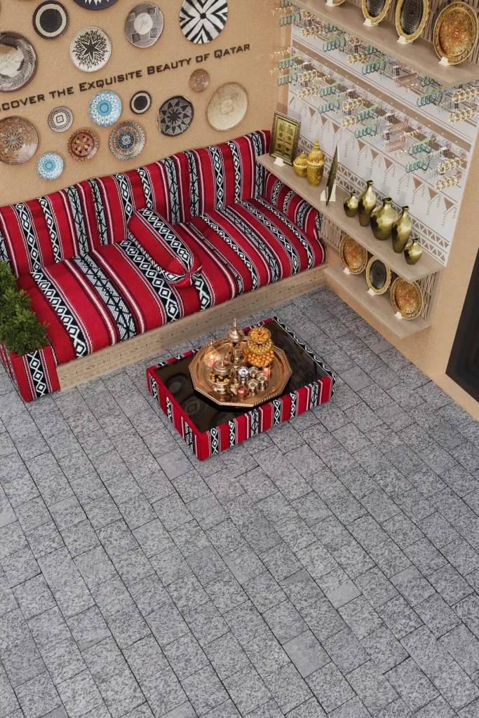 تصميم محل فى قطر -استاندات