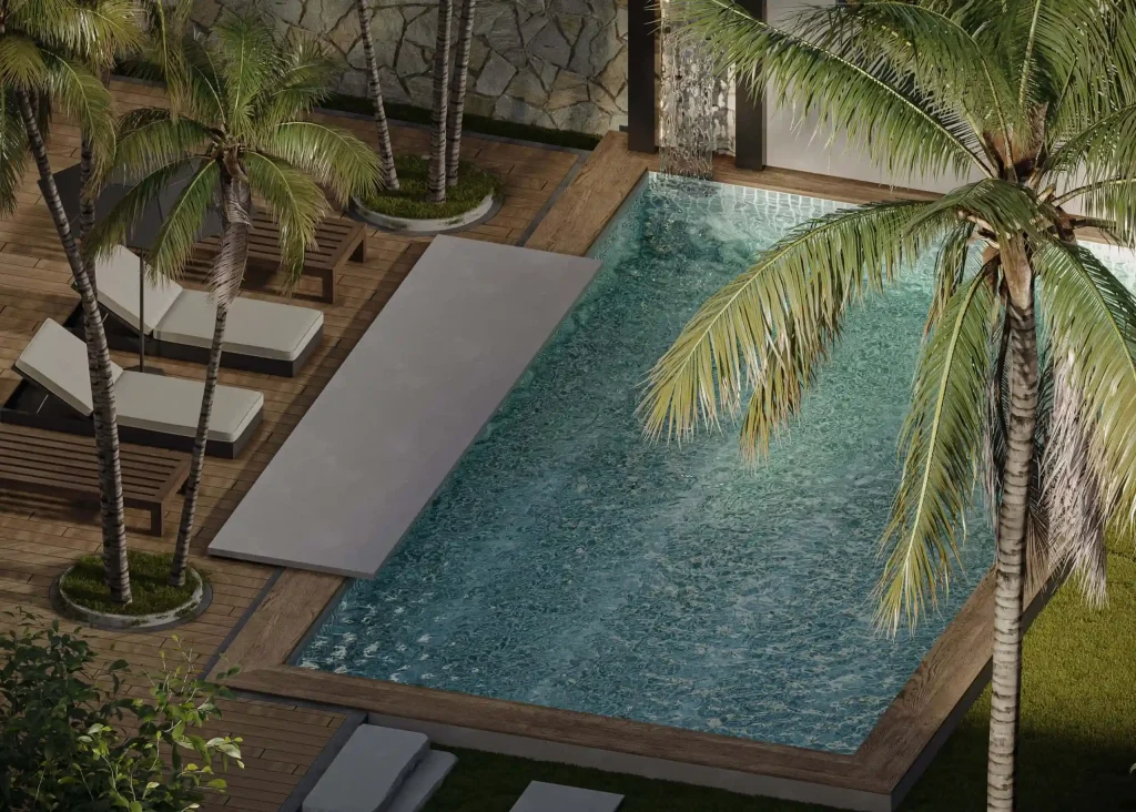 تصميم مسابح