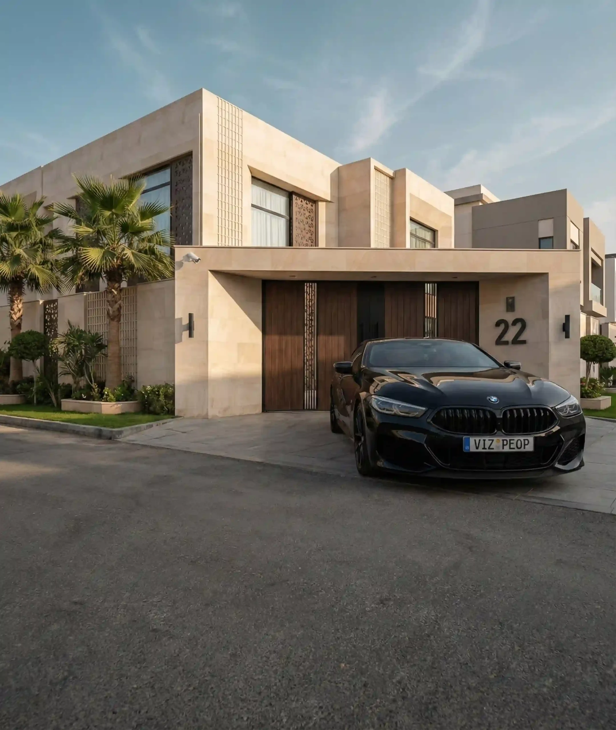 فيلا حضور معاصر