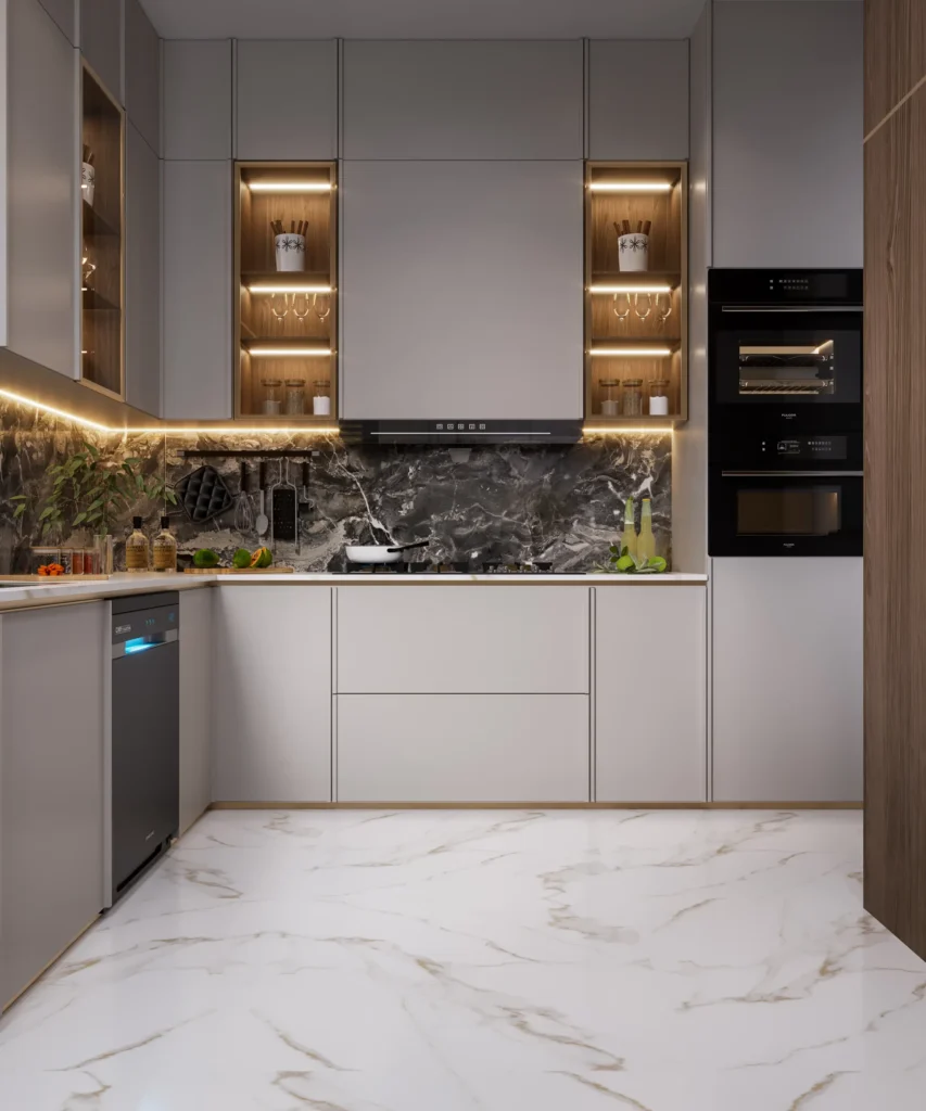 تصميم مطبخ بالم هيلز -4