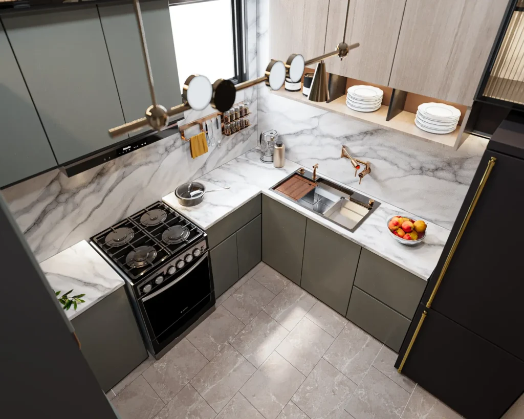 تصميم مطبخ دار مصر -1